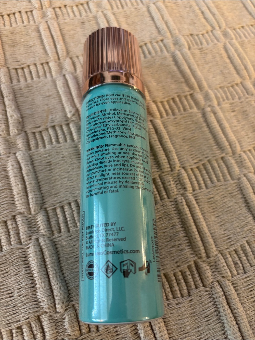 LUMINESS Airbrush Spray Makeup Sealant - Picture 3 of 3